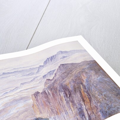 View near Conoor, Nilcheris, India by Edward Lear